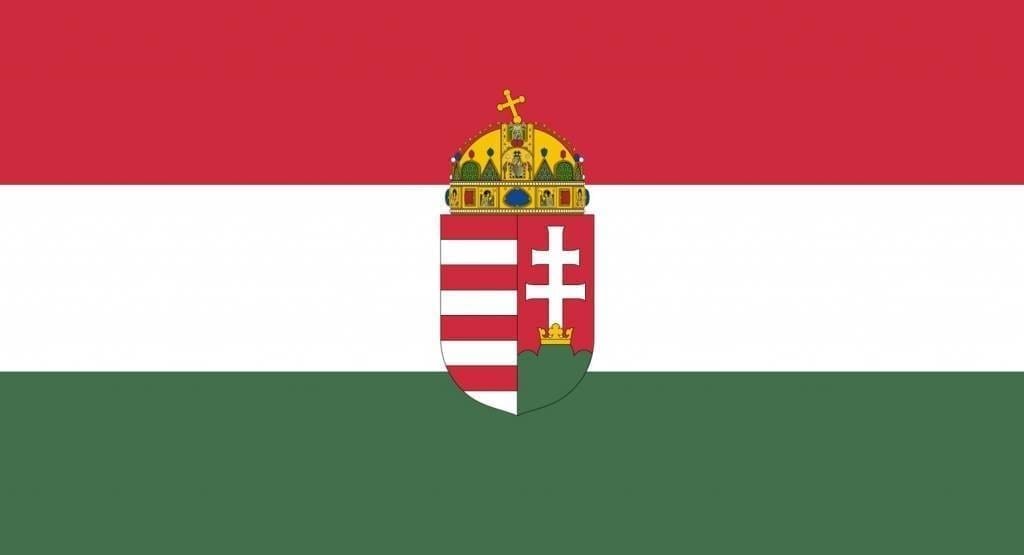 Hungary Hungarian flag with coat of arms